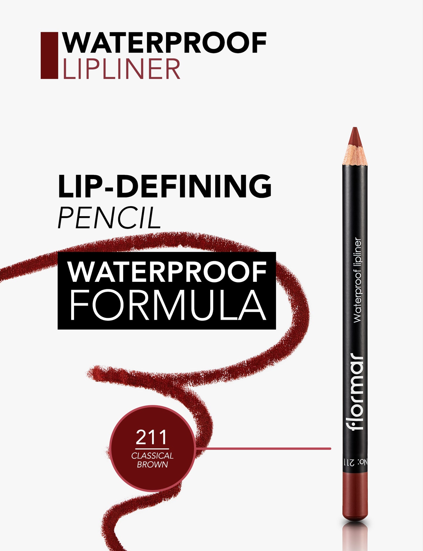 Flormar waterproof lipliner