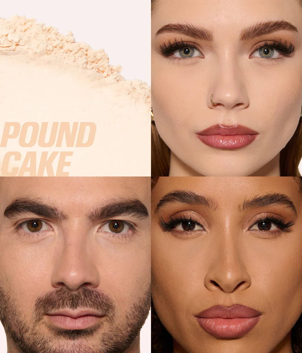 Huda beauty loose baking &  setting powder new viu- هدى بيوتي لوس باودر مثبت مكياج