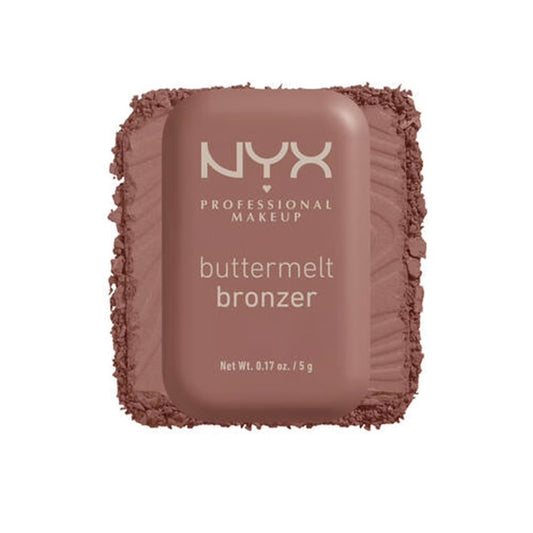 Nyx buttermelt bronzer 5g - لوحة برونزر  بودرة مضغوطة من نيكس