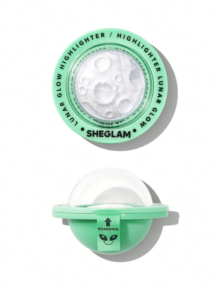 Sheglam lunar glow highlighter - أضاءة بودرة مضغوطة من شيكلام