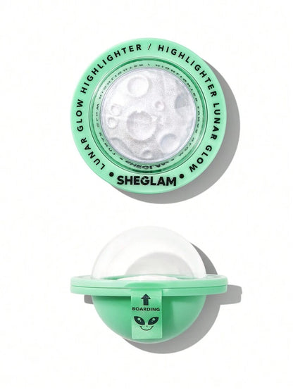 Sheglam lunar glow highlighter - أضاءة بودرة مضغوطة من شيكلام