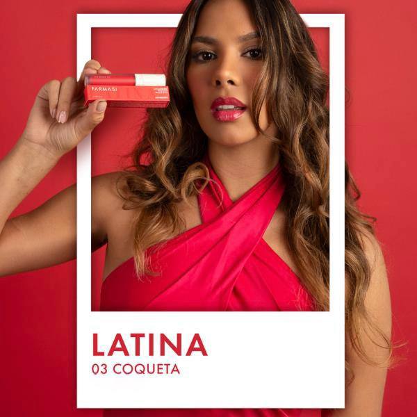 Farmasi lip lacquer -  كلوس الشفاه سائل لاتينا من فارمسي