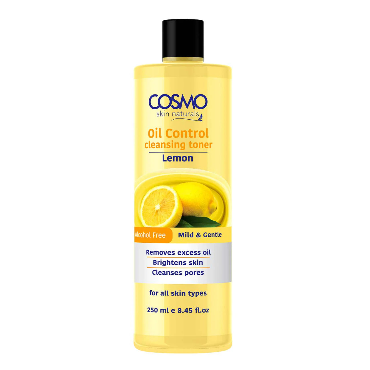 Cosmo lemon oil control cleansing toner - تونر تحكم بدهون البشرة من كوزمو