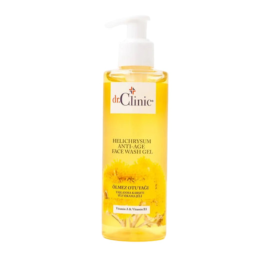 Dr.Clinic Helichrysum Anti-Age Face Wash Gel -غسول مضاد للشيخوخة من دكتور كلنك