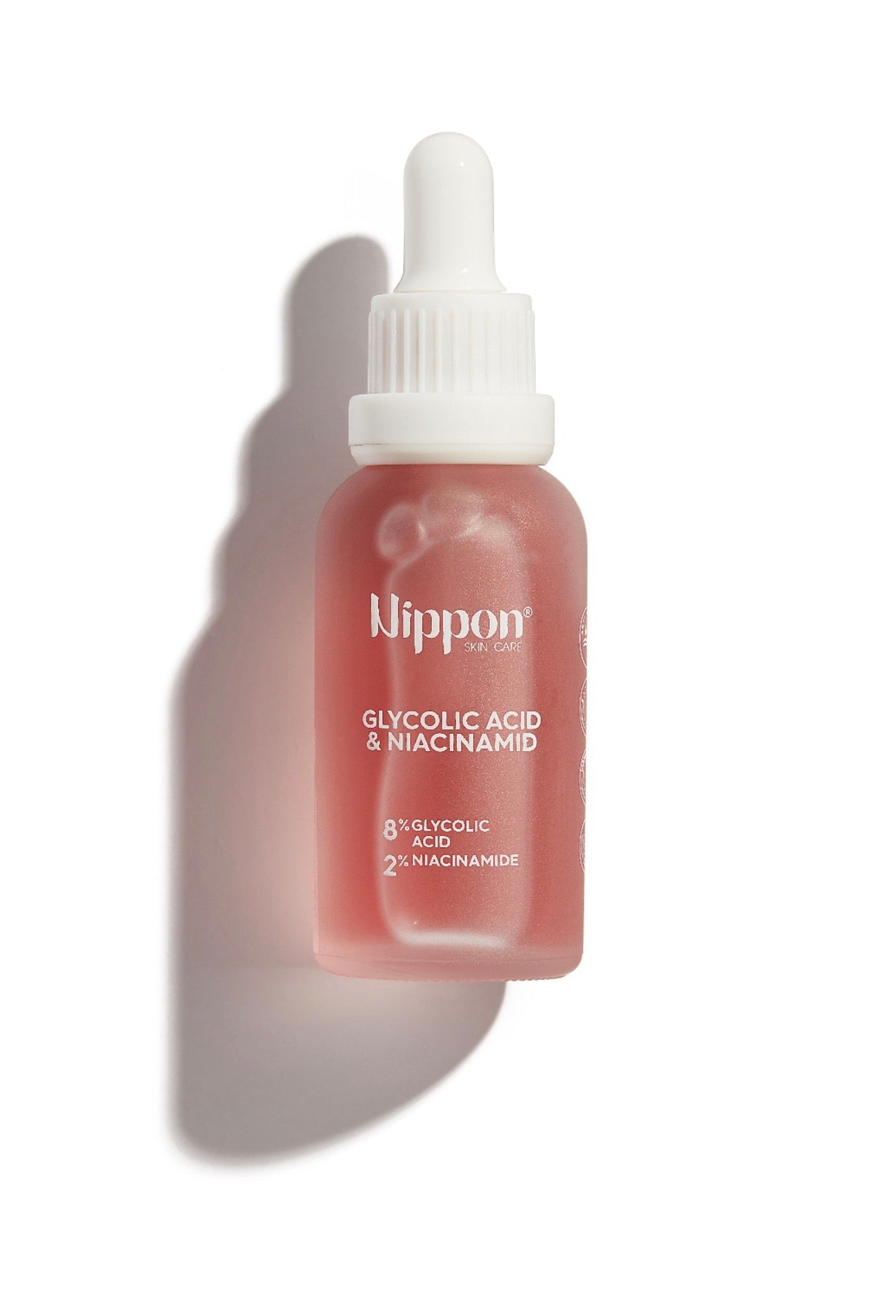 Nippon Skin Care Glycolic Acid & Niacinamide Serum - سيروم الجليكوليك بنسبة 8% والنياسيناميد بنسبة 2% من نيبون