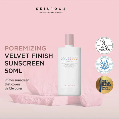 Skin1004 CENTELLA POREMIZING TINTED SUN CREAM SPF50+ - واقي شمس فيزيائي