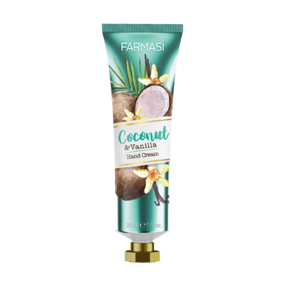 Farmasi Coconut & Vanilla  hand cream - مرطب يد بجوز الهند والفانيلا