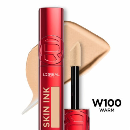 L’oreal conecelar skin ink long lasting 2in1 -  كونسيلر وكريم أساس من لوريال
