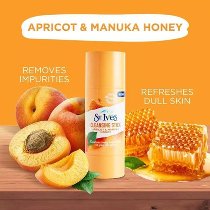 St.ives cleansing stick apricot & manuka honey - غسول الوجه ستيك بمانكا والعسل