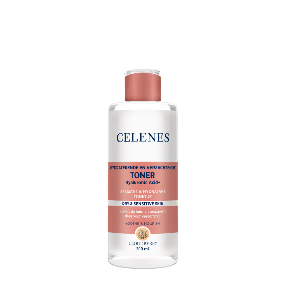 Celenes Cloudberry Soothing & Moisturizing Toner 200ml - تونر ترطيب للبشرة الجافة والحساسة
