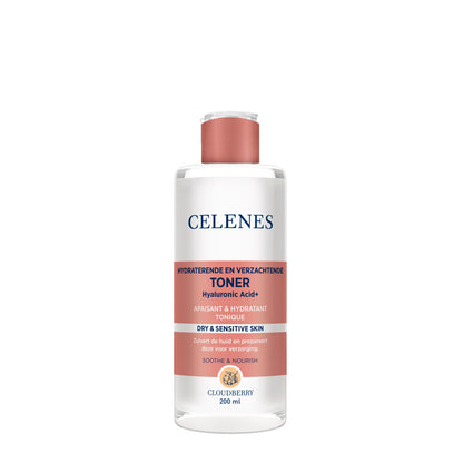 Celenes Cloudberry Soothing & Moisturizing Toner 200ml - تونر ترطيب للبشرة الجافة والحساسة