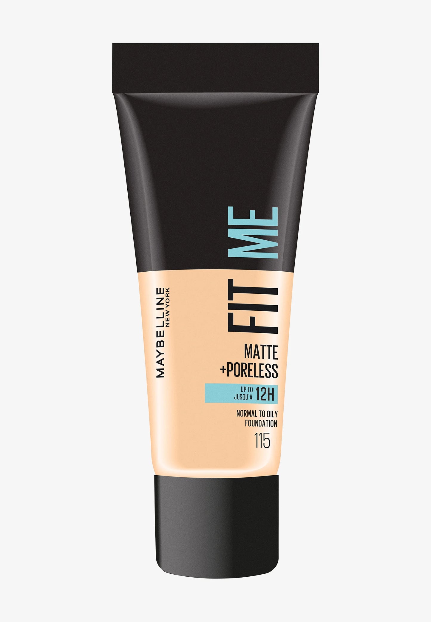 Maybelline fit me matte+poreless foundation - كريم اساس ميبلين فتمي