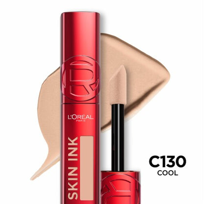 L’oreal conecelar skin ink long lasting 2in1 -  كونسيلر وكريم أساس من لوريال