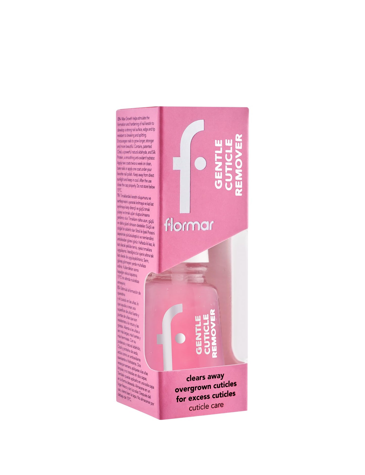 Flormar gentle cuticle remover cuticle care clears away