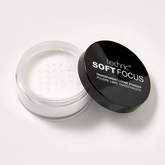 Technic Soft Focus Transparent Loose Powder - بودرة مضغوطة شفافة من تكنيك