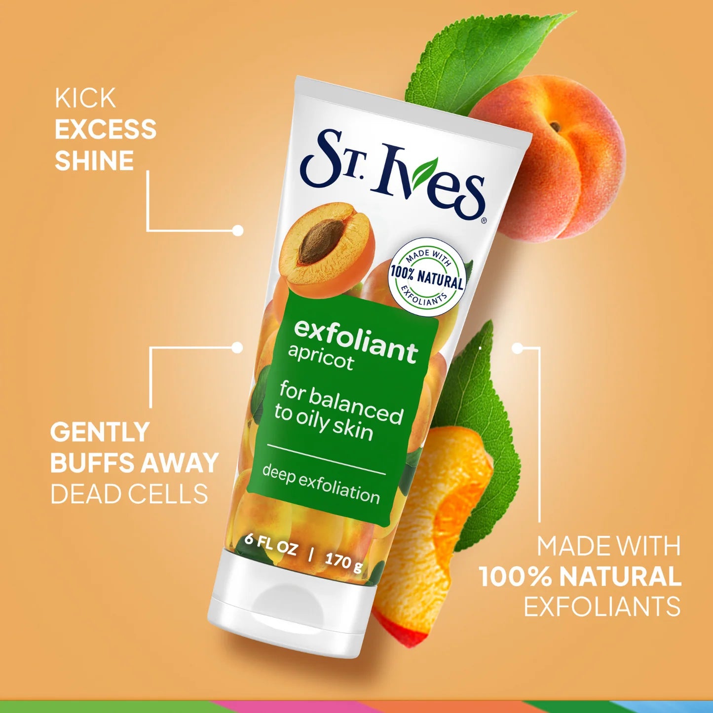 St.ives fresh slin scrub apricot