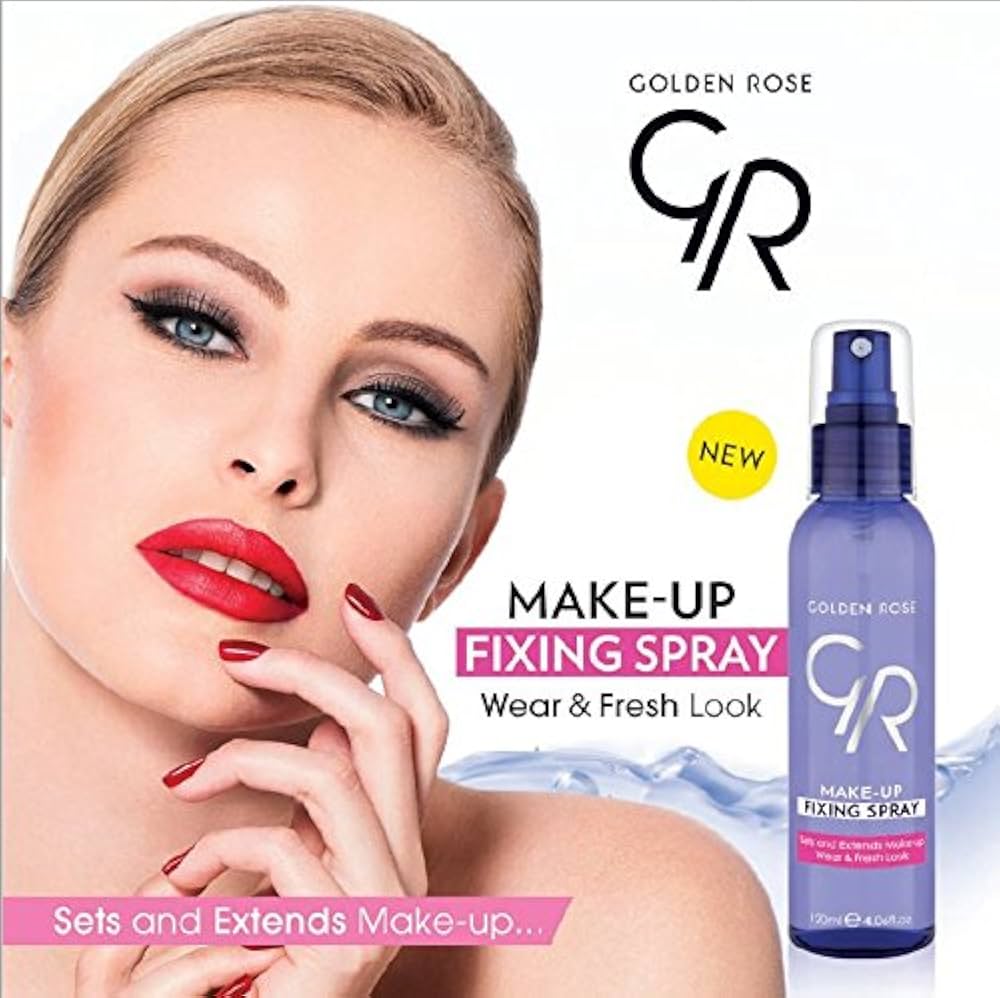 Golden rose makeup fixing spray - بخاخ مثبت المكياج من كولدن روز
