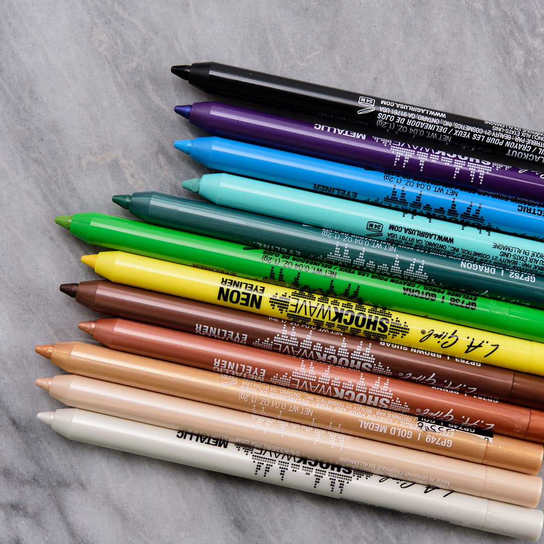 L.A.girl Glide Gel Liner - قلم كحل ازرق زاهي