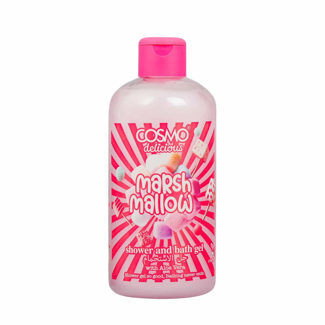 Cosmo Delicious Marshmallow Shower & Bath Gel - جل أستحمام