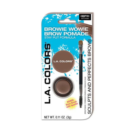 L.A.color Brow Pomade soft brown  -جل حاجب جوزي فاتح