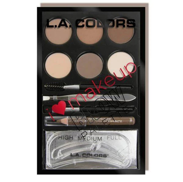 L.A.COLORS  I Heart Makeup Brow Palette - باليت حواجب متكامل
