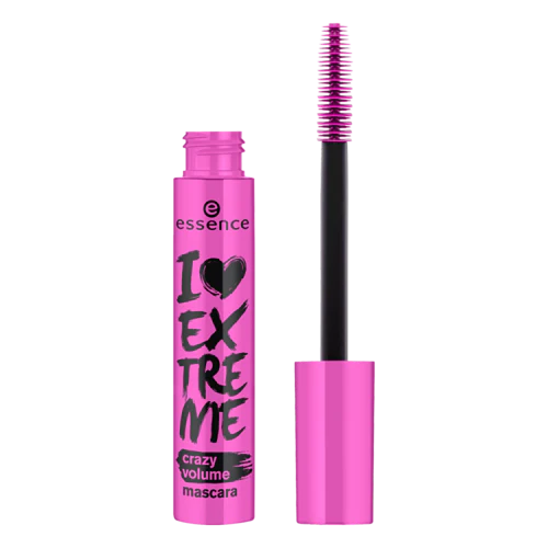essence i love extreme crazy volume mascara - مسكارة الرموش  زيادة الحجم الوردية