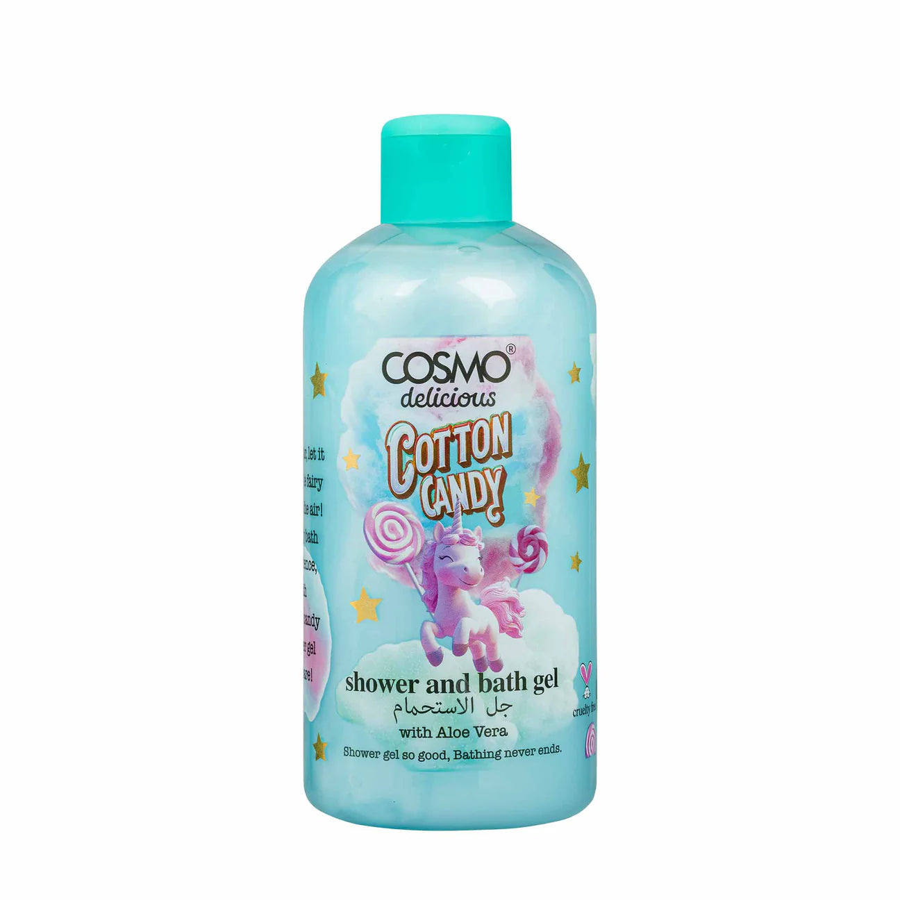Cosmo Delicious Cotton Candy Shower & Bath Gel - جل أستحمام