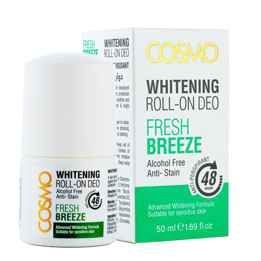 Cosmo fresh breeze Whitening Roll On Deo - رول التعرق لتفتيح من كوزمو