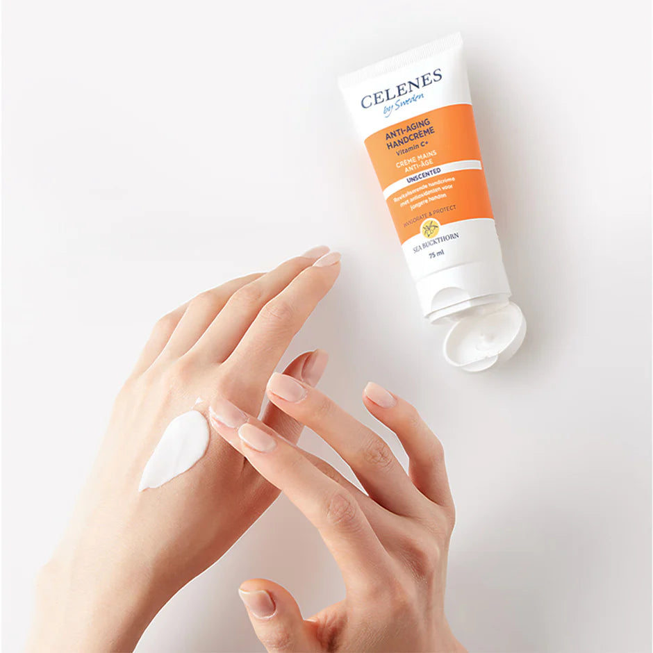 Celenes anti-aging hand cream - كريم اليد بفيتامين سي