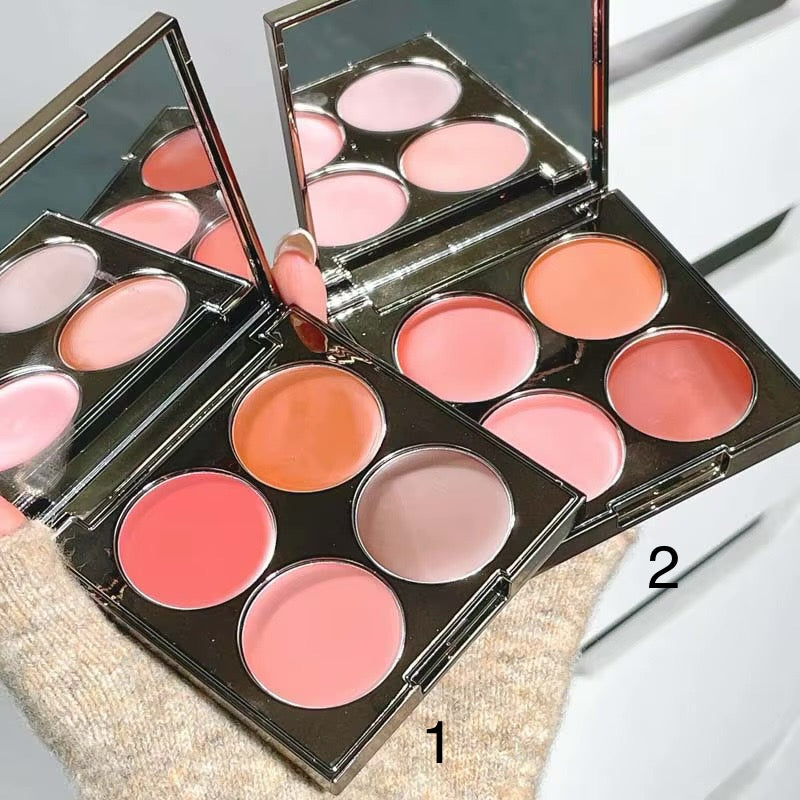 Herorange soft light for color blush-باليت بلشر مخملي
