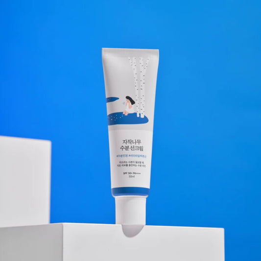 Round lap birch juice moisturi zinc sunscreen - راوند لاب واقي شمسي مرطب