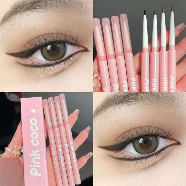 Pink coco slim and smooth eyeliner gel pen-ايلاينر سائل