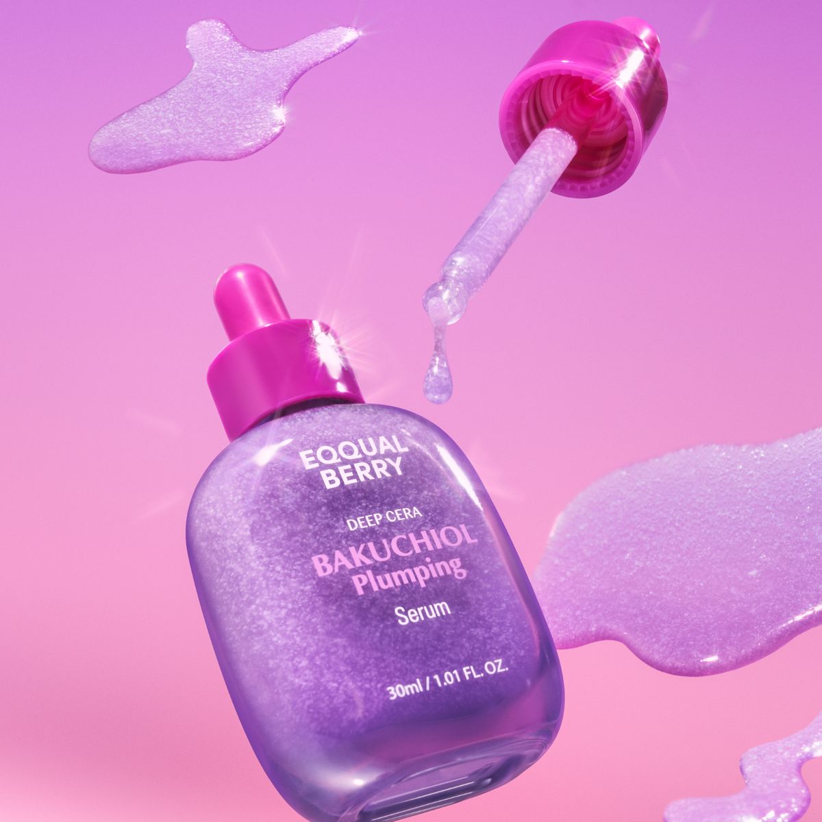 Eqqual berry bakuchiol plumping serum