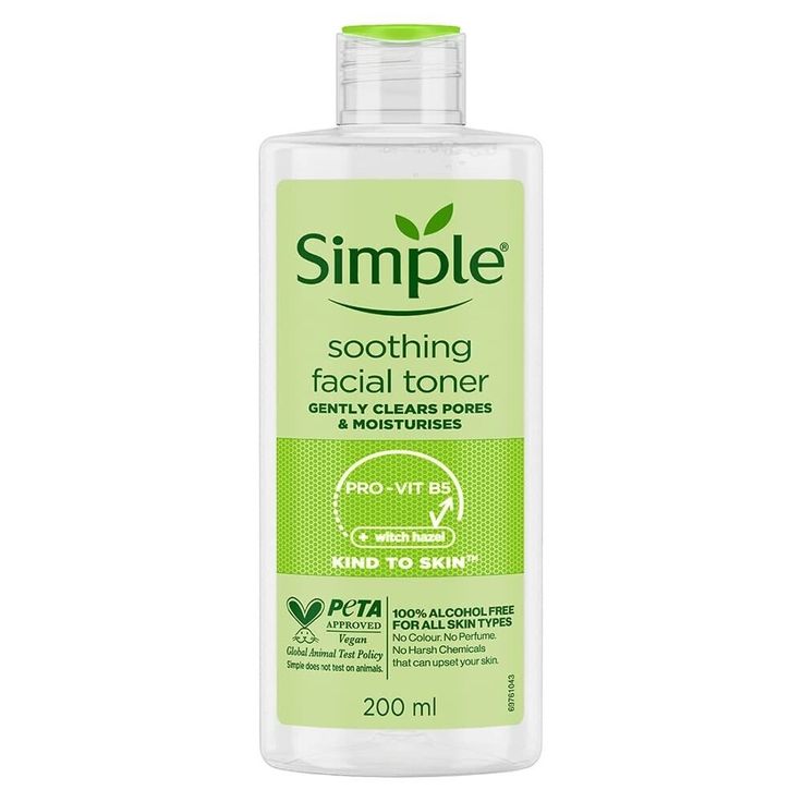 Simple soothing facial toner - سمبل تونر البشرة