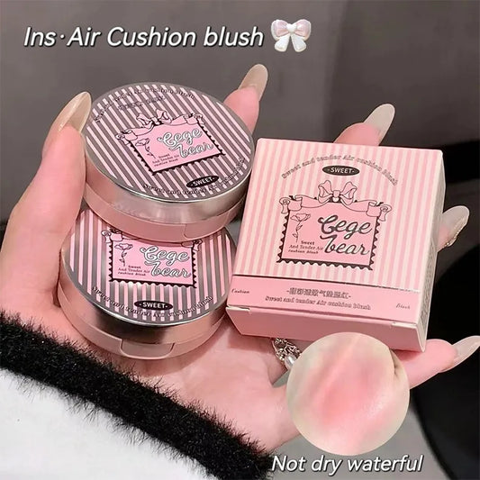 Gege bear sweet and tender air cushion blush-بلشر خدود مخملي