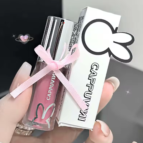 Cappuvini Cappu Bunny Planet Glossy Lip Gloss-كلوس ملمع شفاه