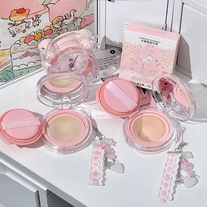 Jojo dlary cartoon cat air cushion bb cream-باودر كريم اساس كوشن