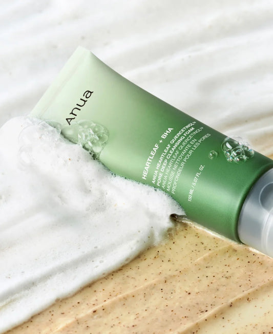 Anua heartleaf + bha  deep cleaning foam - غسول انوا لتنظيف العميق