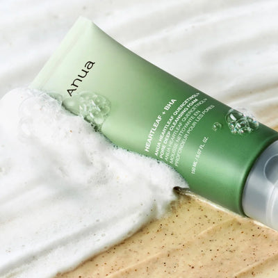 Anua heartleaf + bha  deep cleaning foam - غسول انوا لتنظيف العميق