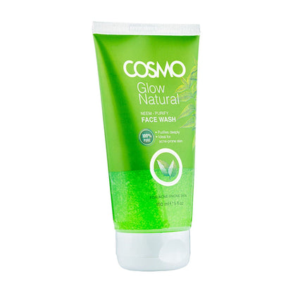 Cosmo Glow Natural Neem Purify Face Wash - غسول الوجه الطبيعي المتوهج بخلاصة النيم