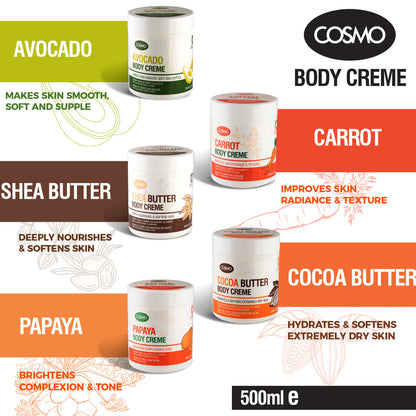 Cosmo Shea Butter Body Creme - كريم الجسم بزبدة الشيا
