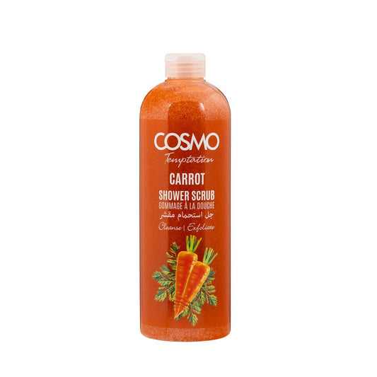 Cosmo Temptation Carrot Shower Scrub - مقشر الاستحمام بالجزر المغري