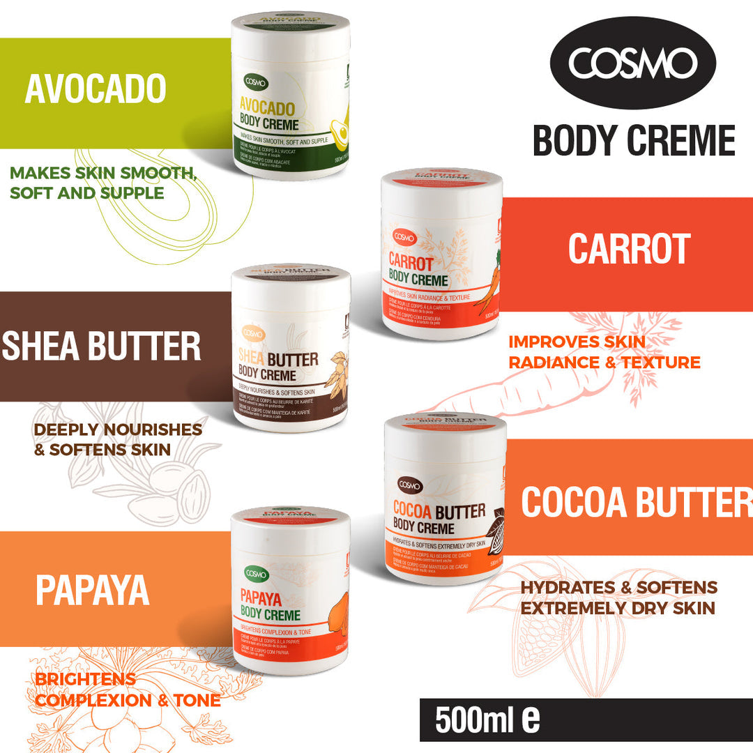 Cosmo Cocoa Butter Body Creme - كريم الجسم بزبدة الكاكاو