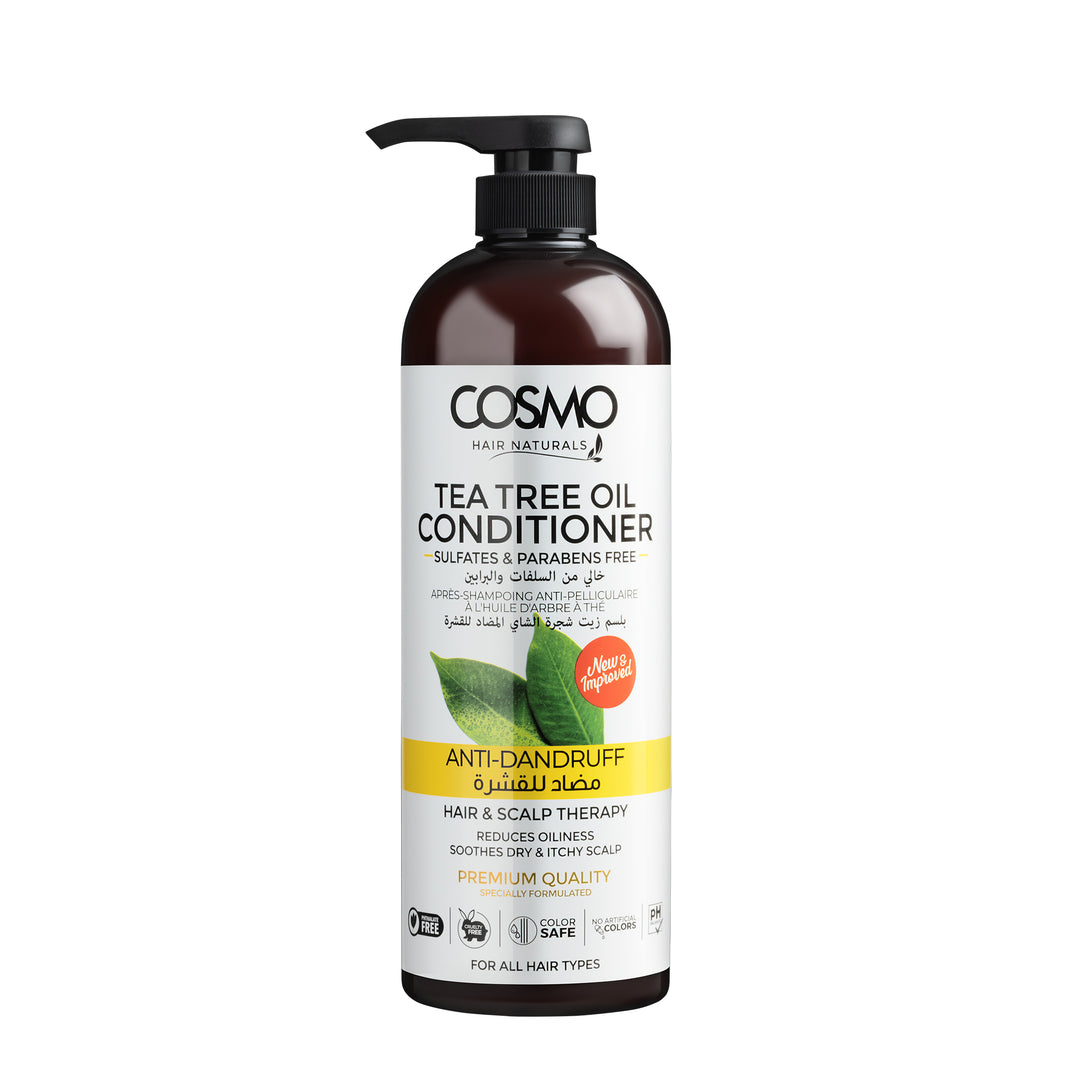 Cosmo Anti-Dandruff Tea Tree Oil Conditioner - بلسم زيت شجرة الشاي المضاد للقشرة