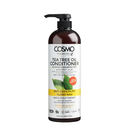 Cosmo Anti-Dandruff Tea Tree Oil Conditioner - بلسم زيت شجرة الشاي المضاد للقشرة