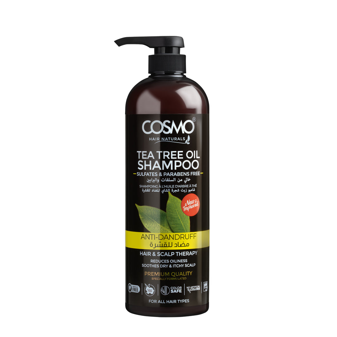 Cosmo Anti - Dandruff Tea Tree Oil Shampoo -شامبو زيت شجرة الشاي المضاد للقشرة